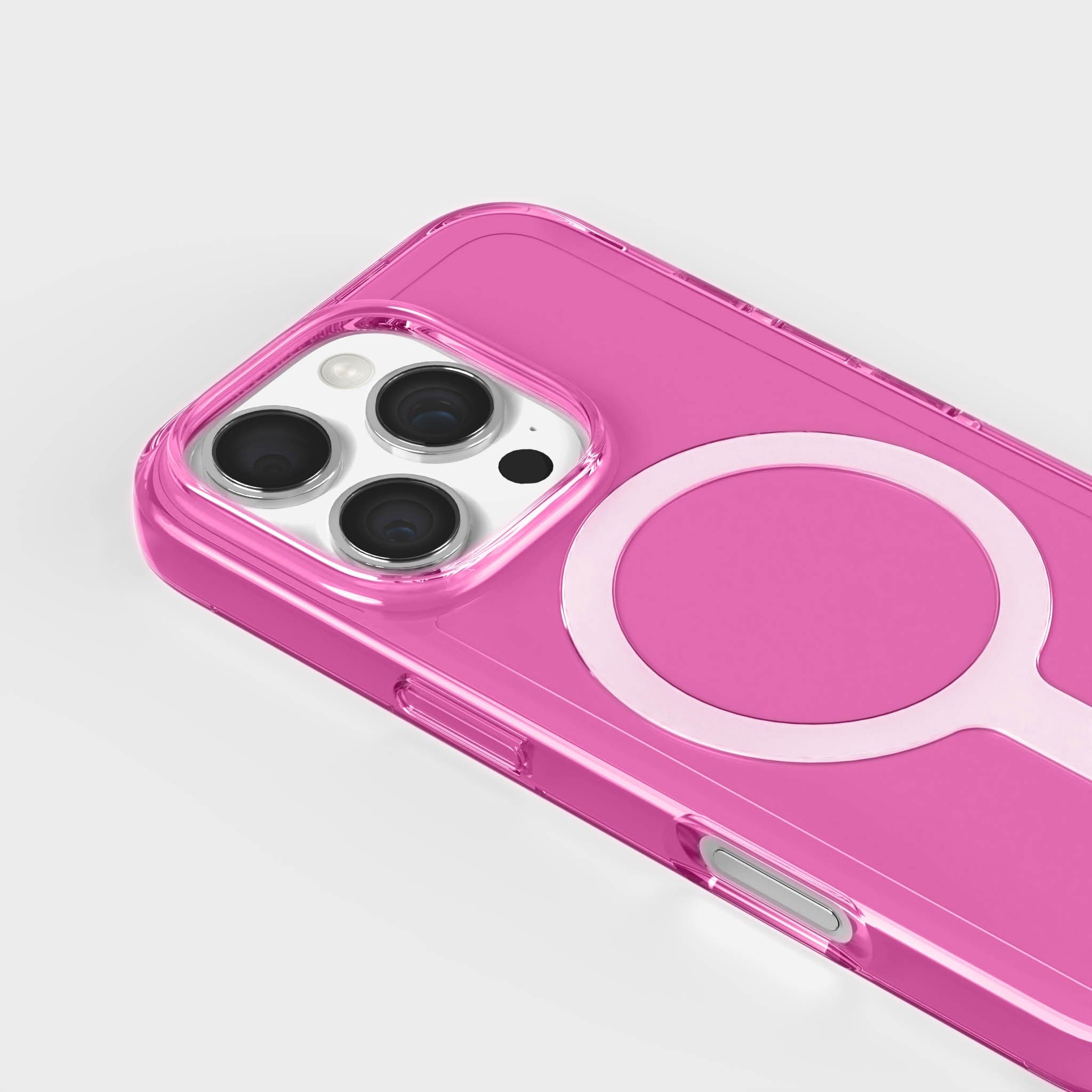 iPhone 16 Pro Phone Case Tinted Pink Candy