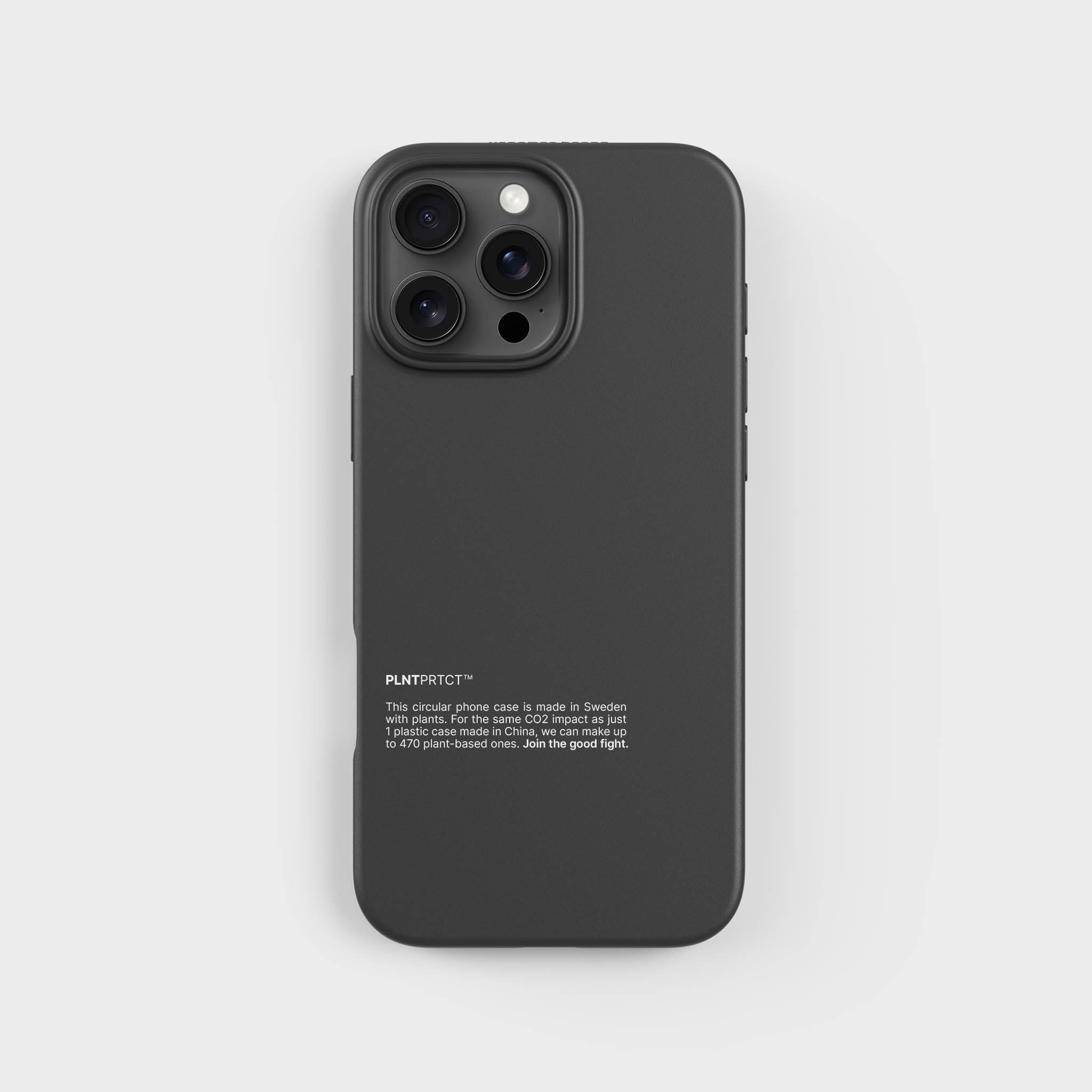 Charcoal Black PLNTPRTCT™ case